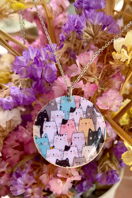 Collar de gats — Gats feta a mà, Mana Dragonfly